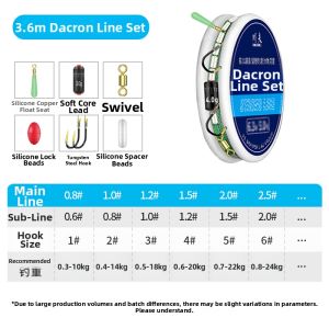 TUJUE | Ready-to-use Mainline Fishing Rig for Big Fish