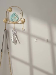 Hanging clothes hook wall hook no punching room hook bedroom hook ins style high aesthetic value entrance key storage