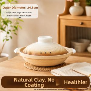 TAOXIANGYI | Gas Stove Specialized Ceramic Heat-Resistant Pot