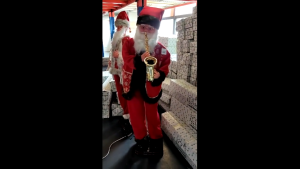 Santa Animated Dancing Singing Santa Claus