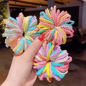 50/100Pcs 3cm Colorful Rubber Band / Does Not Hurt The Hair / Cute Baby Girls Hair Rope / High Elastic Hairbands / Toddler Kids Scrunchies Set