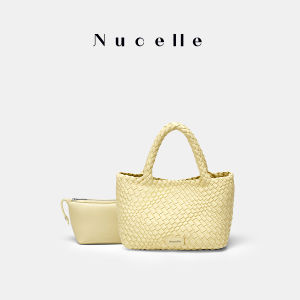 Commute Suitable Hand or Shoulder Bag with High End Feel Woven