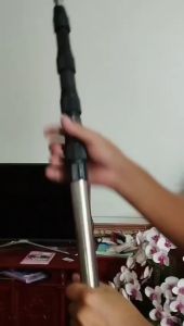 (CCN 6m)Chổi quét mạng nhện Sào inox vệ sinh trần nhà đồ lau bụi trên cao làm cán vợt cá sào treo chim cọc mắc mànmóc cành câyphơi quần áo