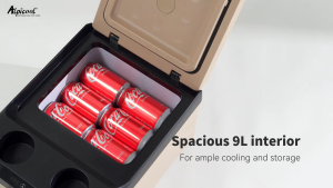 Alpicool Refrigerator KM9 KM12 Car Household Dual-Purpose Mini Compressor Refrigeration 12V/24V/220V