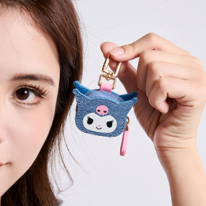 Kawaii Kuromi Da Móc Khóa Túi Đựng Tiền Xu Tinh Tế Túi Mặt Dây Chuyền Sinh Nhật Quà Tặng Kỷ Niệm Cho Bạn Bè
