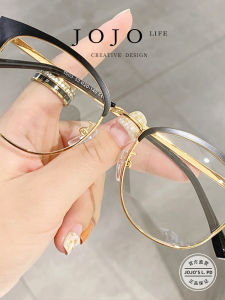 JOJOS L. PD. Metal Polarized Curved Surface Sunglasses Fashionable round Face Suitable Pilot Style Sun Glasses for Men