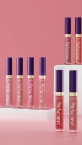[Ombre Viral] Mazaya Matte My Day Lip Cream - Aura & Laviena