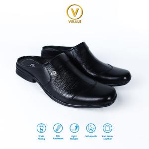 Sepatu Slop Kulit Pria Model Formal Mamojo Store SL 75