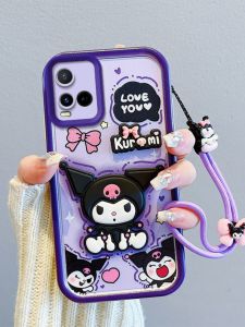 Vivo Y33S Phone Case Airbag Anti-fall Full Edge Protection Silicone Soft V2109 3D Creative Cartoon Cute New Model