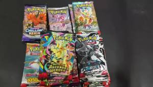 Bandai | 10 PC Pokémon Card Packs Chaos Rising151 Prismatic EvolutionsPALDEAN FATESEnglish ReinforcementBattle Transaction Card gift