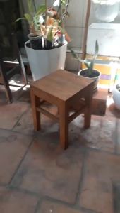 Ghế đôn cao 32cm bằng gỗ ghế cafe mặt vuông cao 32cm bằng gỗ ghế gỗ mặt vuông đôn gỗ đẹp ghế đôn 100% gỗ tự nhiên ghế gỗ đẹp ghế gỗ xu hướng