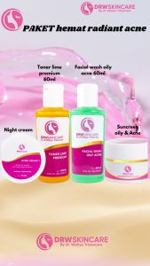 DRW SKINCARE PAKET RADIANT ACNE/ PAKET RADIANT GLOW/ORIGINAL 100%/PAKAT HEMAT ISI 4