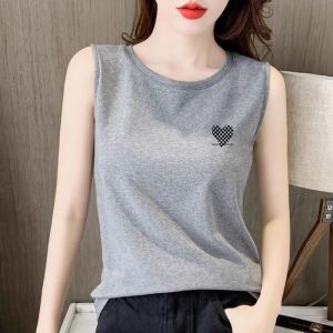 Loose Fit Cotton Print Tank Top