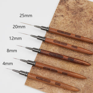 Fine Line Pen Needle Tube Turn Wood Hook Line Painting Nail Art Pen Long Short Pull Line Drawing Tool Beauty Makeup Brushes