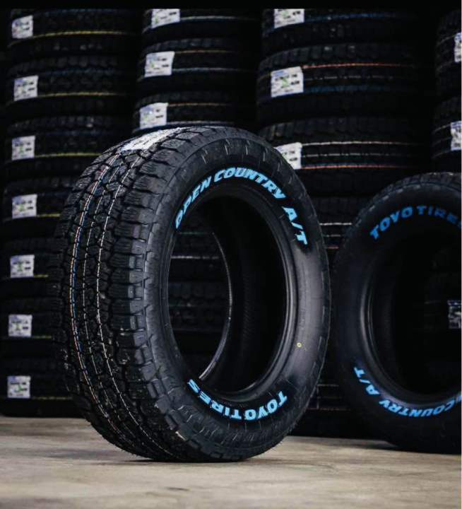 265/65R18 TOYO AT3 ตัวอักษรสีขาว ยางใหม่กริ๊ปปี2024🇯🇵 ราคา1 เส้น แถม ...