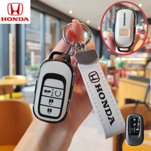 เคสกุญแจรีโมทรถยนต์ HONDA CIVIC FE 2021-2024 พวงกุญแจรถยนต์ CIVIC 2021-23 เคสกุญแจรถ CRV เคสกุญแจACCORD พวงกุญแจรถ HRV เคสกุญแจรถยนต์  HRV E 2024