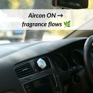 escenteo Car Vent Essential Oil Diffuser Clip for Aromatherapy
