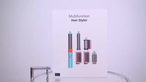 Máy Tạo Kiểu Tóc SenCiciMen X19 Chuyên Nghiệp Máy Uốn Tóc Nóng Bàn Chải Tạo Kiểu Tóc Xoăn Máy Tạo Kiểu Tóc Thẳng Và Xoăn Cấp Độ Salon 1500W