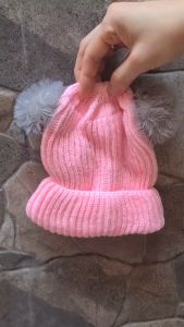 Kupluk Pom Pom / Kupluk Pom Pom Anak / Kupluk polos Anak BB-27