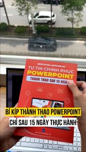 Sách Tự Tin Chinh Phục Powerpoint Thành Thạo Sau 15 Ngày Từ Cơ Bản Đến Nâng Cao + Tặng Kèm Video Hướng Dẫn