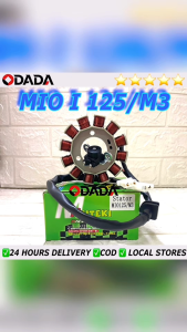 ODADA Motorcycle High Quality Motor Stator Coil For Yamaha Mio I 125 / M3 / Mio Soul i 125 Long Life