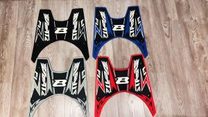 HelloMotor Honda BeAT Fi 110 eSP version 1 Rubber Matting Premium Quality accessories Anti Slip Footboard