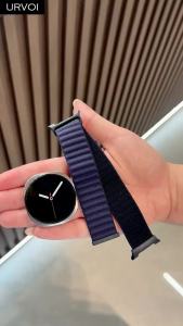 URVOI Classic Fabric Watch Band for Samsung Galaxy 8 40/44mm 8 Classic 46mm Nylon Loop Strap Easy Fit Hook And Loop Fastener