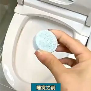 Toilet Bowl Cleaner 【16 pcs / Box 】马桶清洁泡腾片德国强力去污尿碱官方旗舰店正品洁厕剂除臭活氧
