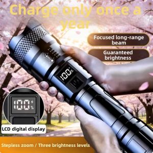 BAIXITANG | Ultra-bright Far-reaching Portable Zoom Long-lasting Durable Flashlight