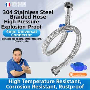 High Pressure Burst Proof Hot and Cold Water 304 Stainless Steel Pipe 1/2 inch