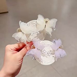 Jepitan Rambut Mini Model Kupu Kupu Mutiara Korean Style Aksesoris Klip Rambut Butterfly HS JPT05