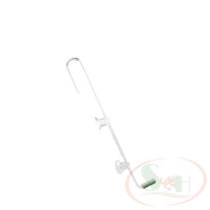 Đầu sủi co2 OEM gốm mini siêu mịn chữ L thanh acrylic co2 bể thủy sinh cá tép cảnh biển store