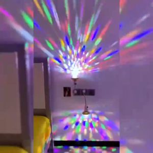 Party Light Laser 7 Color Changing 360 Degree Rotating Waterproof Outdoor Light, Create Stunning Visual Effects (Laser Light, Party Light, Disco Light)