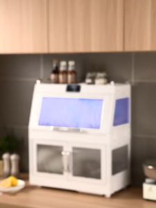 Borong365 UV Sterilizer Dish Rack Drying Rack Dish Storage Box Dish Drainer Rack Dish Dryer Plate Rak Pengering Pinggan