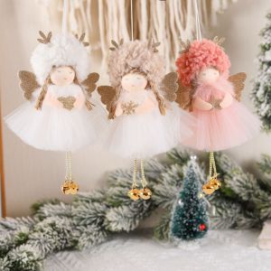 Xmas Tree Pendant Ornaments New Year Gifts Christmas Angel Dolls Christmas Decoration for Home Xmas Decor