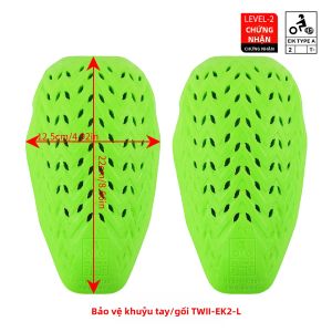 MOTOCENTRIC | Miếng Bảo Vệ Lưng Xe Máy Đạt Chứng Nhận CE Cấp 2 Chống Va Đập Bảo Vệ Vai Khuỷu Tay Phù Hợp Cho Cả Nam Và Nữ Dùng Cho Áo Khoác Xe Máy