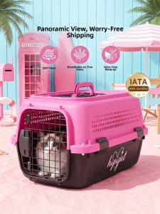 hipidog | Breathable Escape-Proof Pet Carrier With Panoramic View