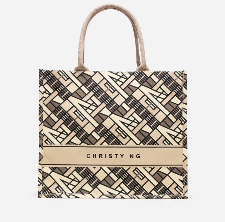 トートバッグ CHRISTY NG Singapore 23 GROCERY TOTE 2022 Singapore Grocery Tote Bag by Christy Ng: Stylish and