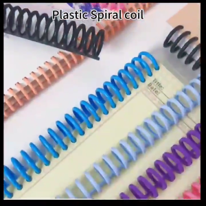 30-Hole Loose-leaf Plastic Binder Rings 85 Sheets Capacity For A4 DIY Notebook Supplies For School