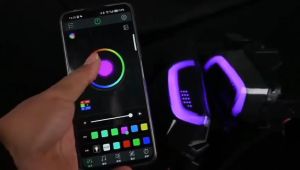 Sayap / Sen Depan Nmax New 2020 - 2024 RGB Control Aplikasi / Magnet