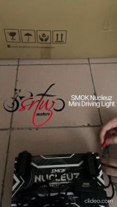 SRTW SMOK Nucleuz Mini Driving Light 50W w/ SMOK 3 Way Switch Universal 4 Wires