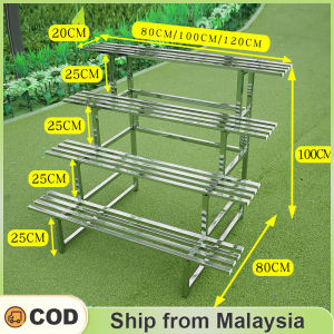 Flower Rack Stainless Steel | Multi Level Rack | Gardening Flower Pot | Plants Racks | Stainless Steel Stand