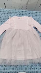 Girls Gauze Tutu Dress White Pink Spring Children Lace Princess Dress For 1-6 Yeas Old Baby Girls Birthday Party Costume