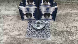 SUPPORT MOUNTING SHOCKBREAKER DEPAN AYLA AGYA SIRION MERK TRIVINDO KARET SHOCK BREAKER BREKER DUDUKAN PER DEPAN 48609-BZ020 ORIGINAL TRIVINDO