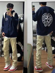 เสื้อแจ็คเก็ตคาร์ดิแกนทรงหลวมสำหรับผู้ชายไซส์ใหญ่ 300 ปอนด์ พร้อมฮู้ด พิมพ์ลาย ฤดูใบไม้ผลิและฤดูใบไม้ร่วง สไตล์ลำลอง