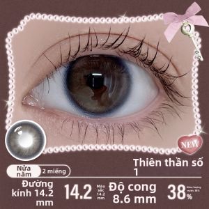 Kilala | Kính áp Tròng Đường Kính Lớn Quay ổn Định Màu Sắc Dùng 1 lần 6 Tháng