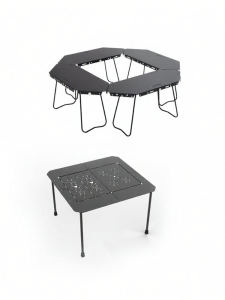HOMFUL | Outdoor Foldable Tea Brewing Camping Table
