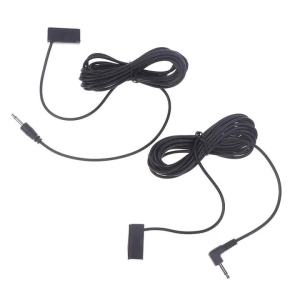 ●1PCS Car Audio Clip Microphone 3.5mm Jack Plug Wired External Mini Mic Overhead Console For Golf Aftermarket Android Multimedia