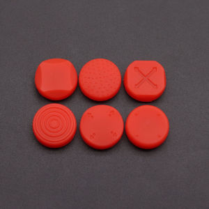 6 In 1 Silicone Anti-slip Thumbstick Grip Cap Joystick Analog Protectoive Cover For Psvita PS Vita PSV 1000/2000 Slim