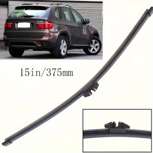 15" Rear Wiper Blade  Windshield Windscreen Clean Tailgate Window Car Rain Brush For BMW X5 E70 2006 - 2013